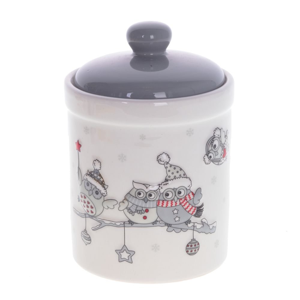 

Емкость для сыпучих продуктов Любопытная Сова, 1850 мл, L15 W15 H22 см KSM-743352