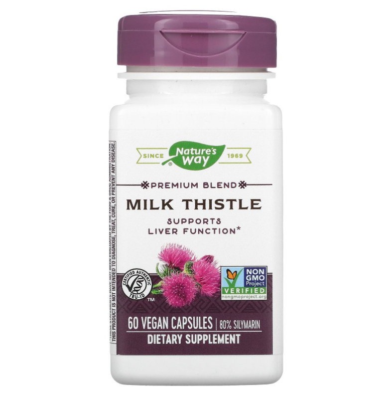 

Milk Thistle SE Natures Way капсулы 60 шт., Milk Thistle SE 60 caps