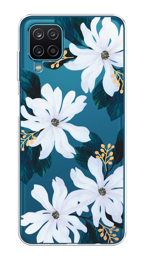 

Чехол на Samsung Galaxy A12/M12 "Delilah Flower", Зеленый;белый, 2102650-1