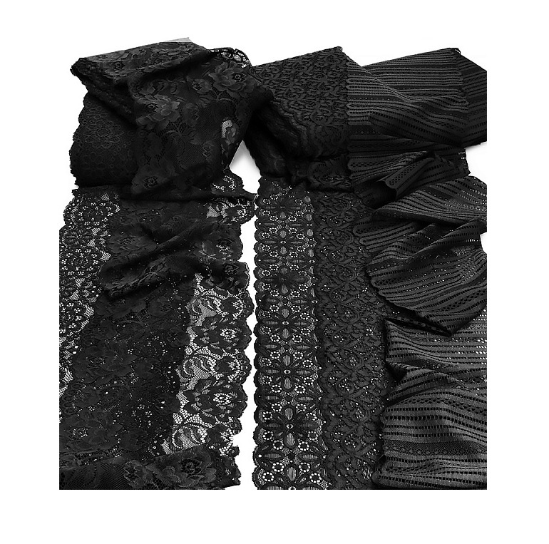 

Kruzhevo №2, черное, 5 видов, Черный, №2, черное, 5 видов