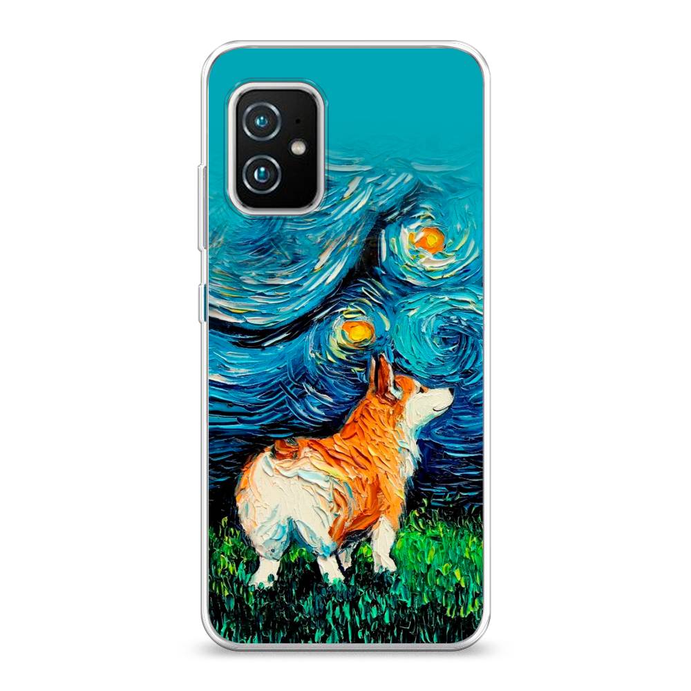 

Чехол Case Place 44450-1 для Asus Zenfone 8 "Корги звёздная ночь", 44450-1