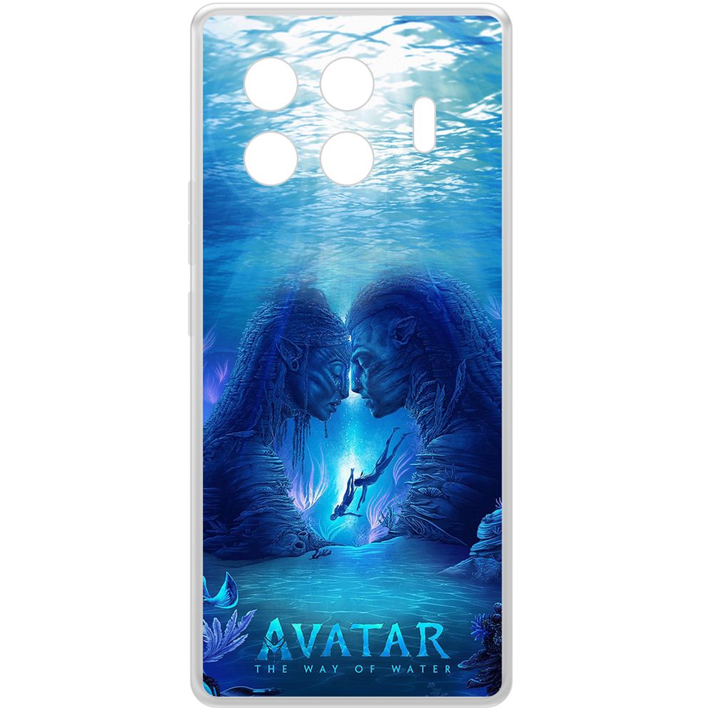 

Чехол-накладка Krutoff Clear Case Аватар - Рифы для TECNO Spark 20 Pro+, Прозрачный