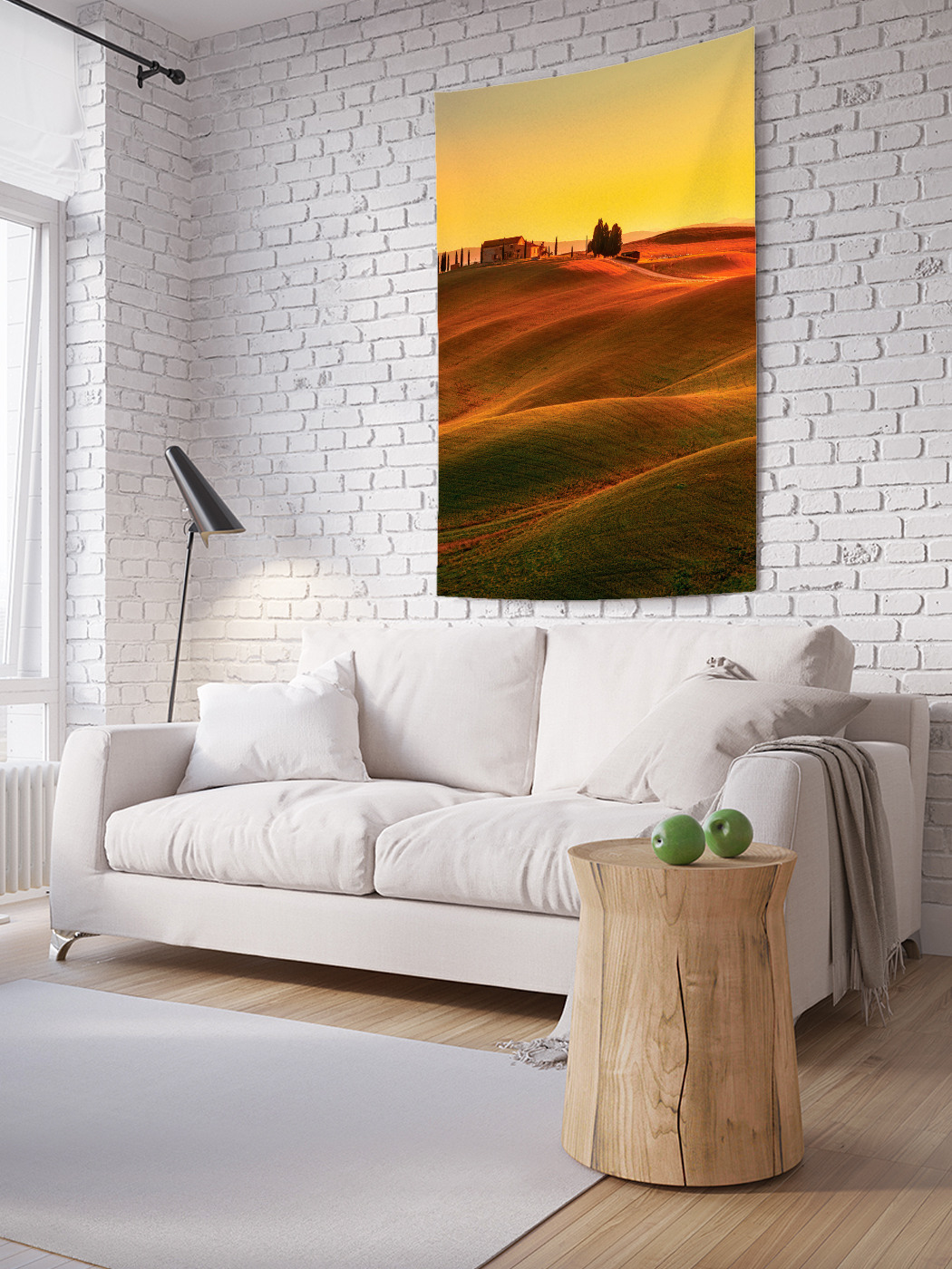 

Вертикальное фотопанно на стену JoyArty Дом на холмах 100x150 см, Дом на холмах