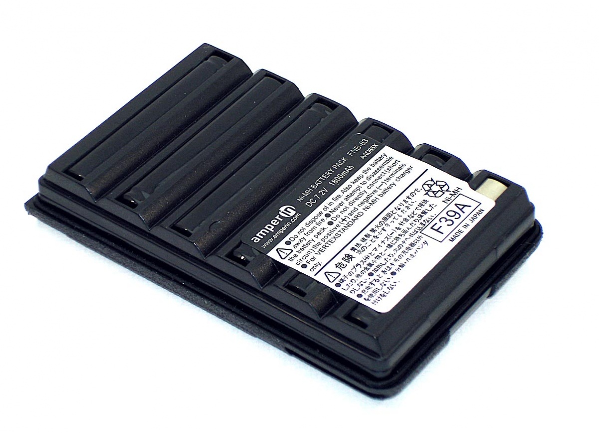 Аккумулятор Amperin для Vertex VX-131, FNB-64, FNB-83 Ni-MH 1800mAh 7.2V