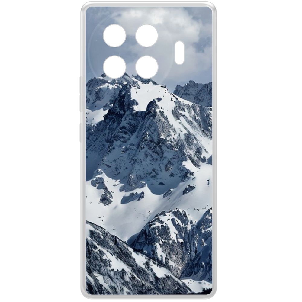 

Чехол-накладка Krutoff Clear Case Горы для TECNO Spark 20 Pro+, Прозрачный