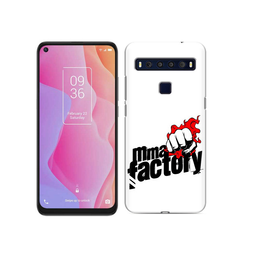 

Чехол MyPads Tocco для TCL 10L Единоборства ММА, Прозрачный, Tocco