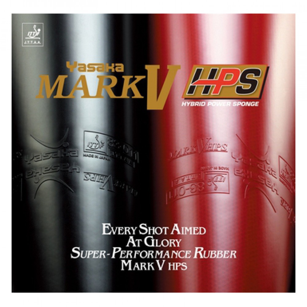 Накладка для настольного тенниса Yasaka Mark V (5) HPS, Red, Max