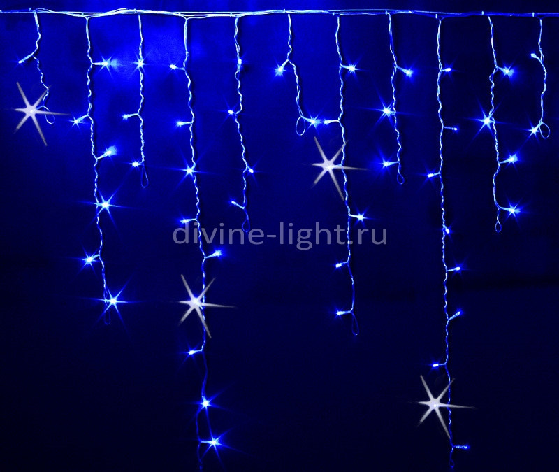 

Световая бахрома Rich LED RL-i3*0.9F-T/B 3x0,9 м белый холодный синий