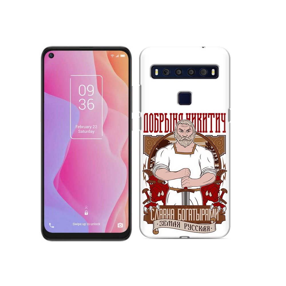 

Чехол MyPads Tocco для TCL 10L Добрыня, Прозрачный, Tocco