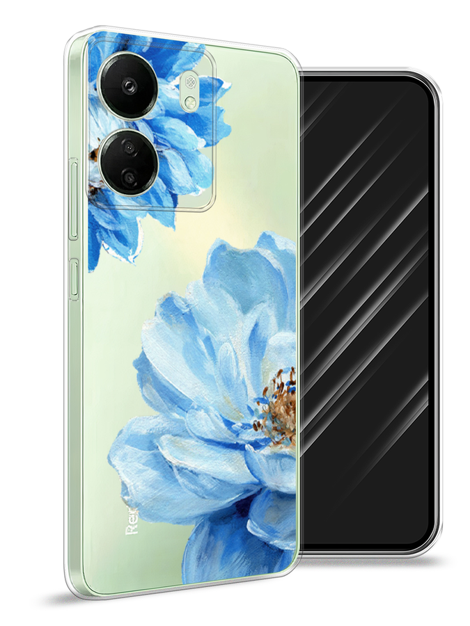 

Чехол Awog на Xiaomi Redmi 13C "Голубые клематисы", Голубой, 320550-1