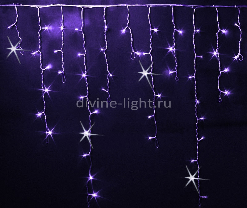 

Световая бахрома Rich LED RL-i3*0.9F-T/V 3x0,9 м фиолетовый