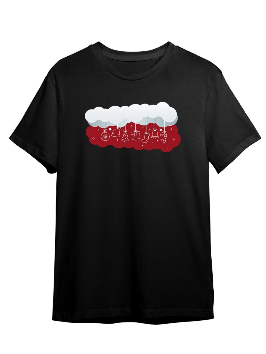 

Футболка унисекс СувенирShop Новый год/Рождество/2023 61 черная L, Черный, "Новый год/Рождество/2023" 61