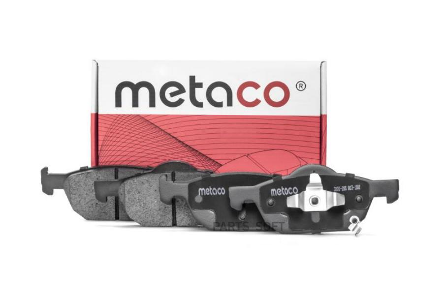 

Колодки пер.к-кт Honda Accord VIII 2008-2015, Honda Civic 4D 2012 METACO