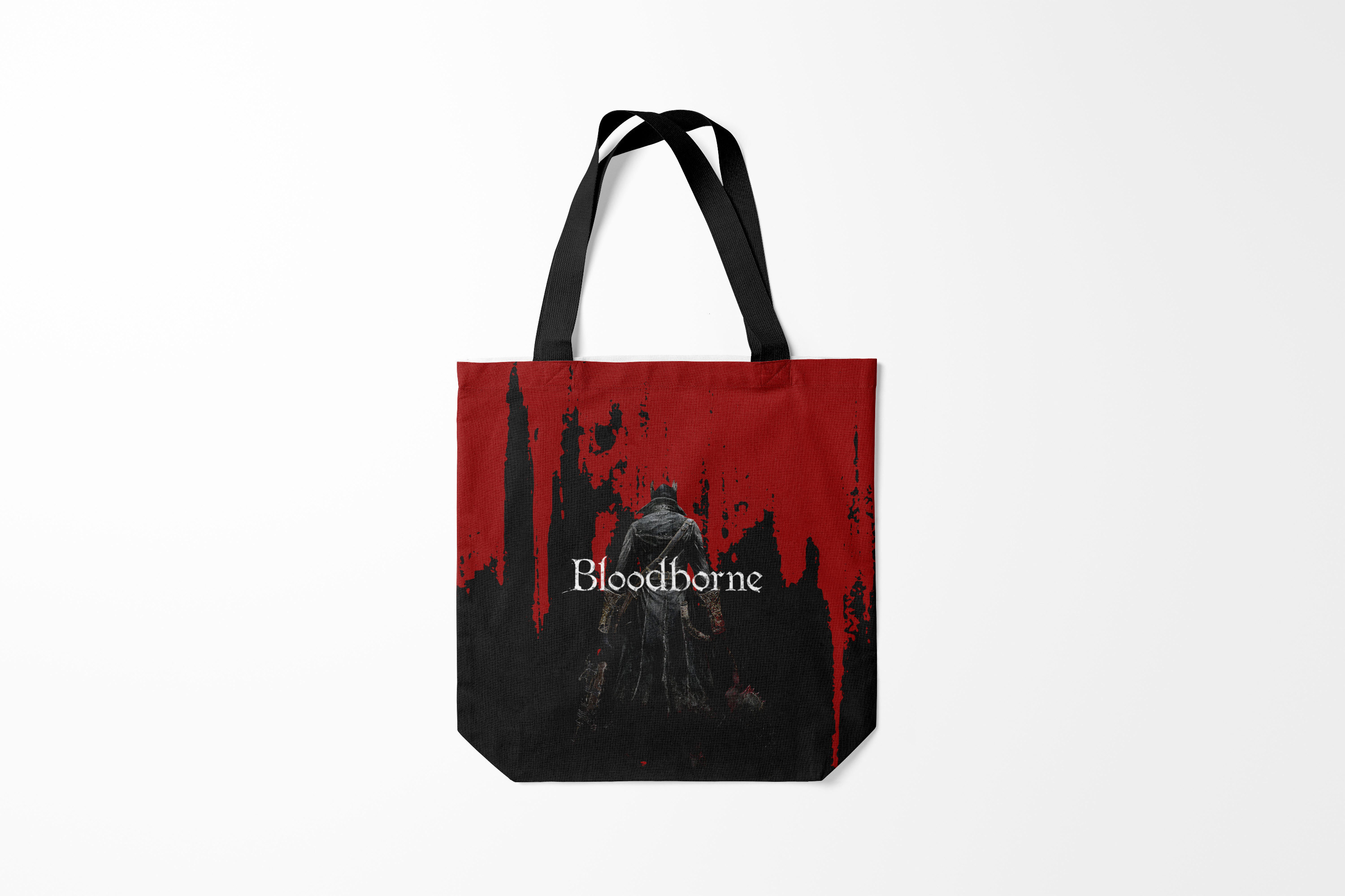 

Сумка шoппер унисекс Burnettie Bloodborne Bloodborne., бордовый, Bloodborne Bloodborne.