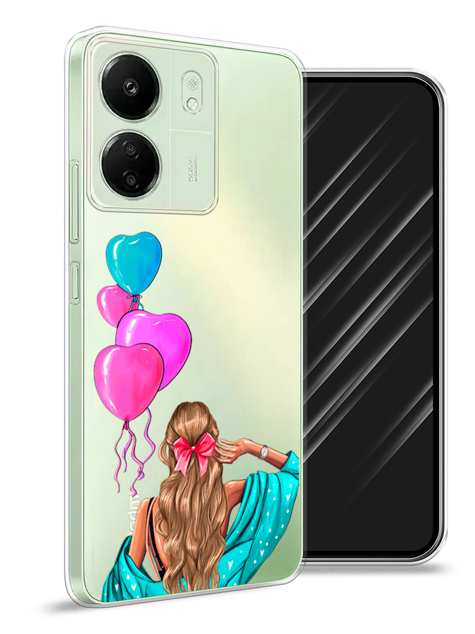 

Чехол Awog на Xiaomi Redmi 13C "День Рождения", Голубой;розовый;бежевый, 320550-1