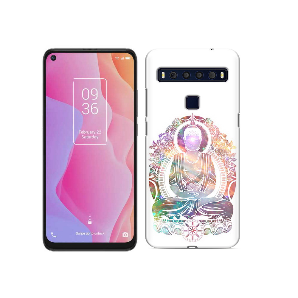 

Чехол MyPads Tocco для TCL 10L умный мужчина абстракция, Прозрачный, Tocco