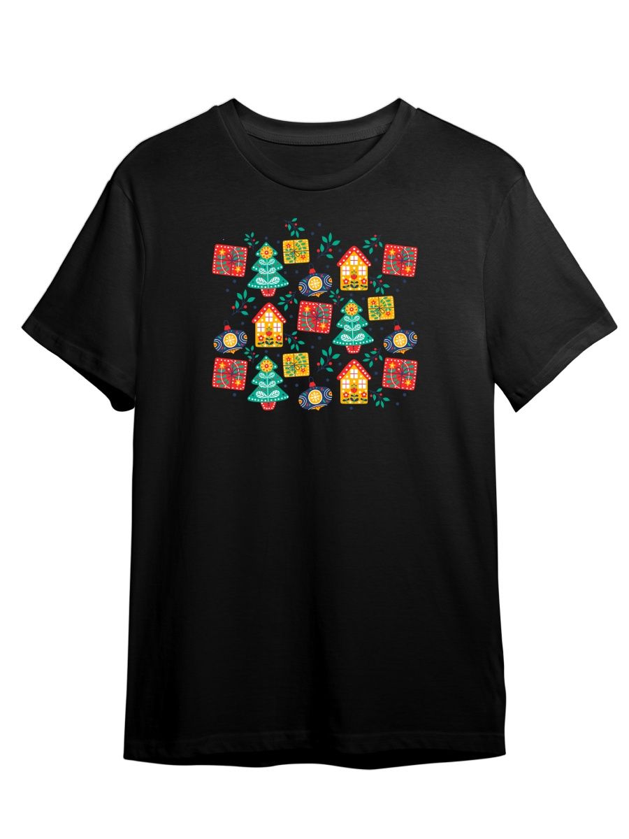 

Футболка унисекс СувенирShop Новый год/Рождество/2023 59 черная XS, Черный, "Новый год/Рождество/2023" 59