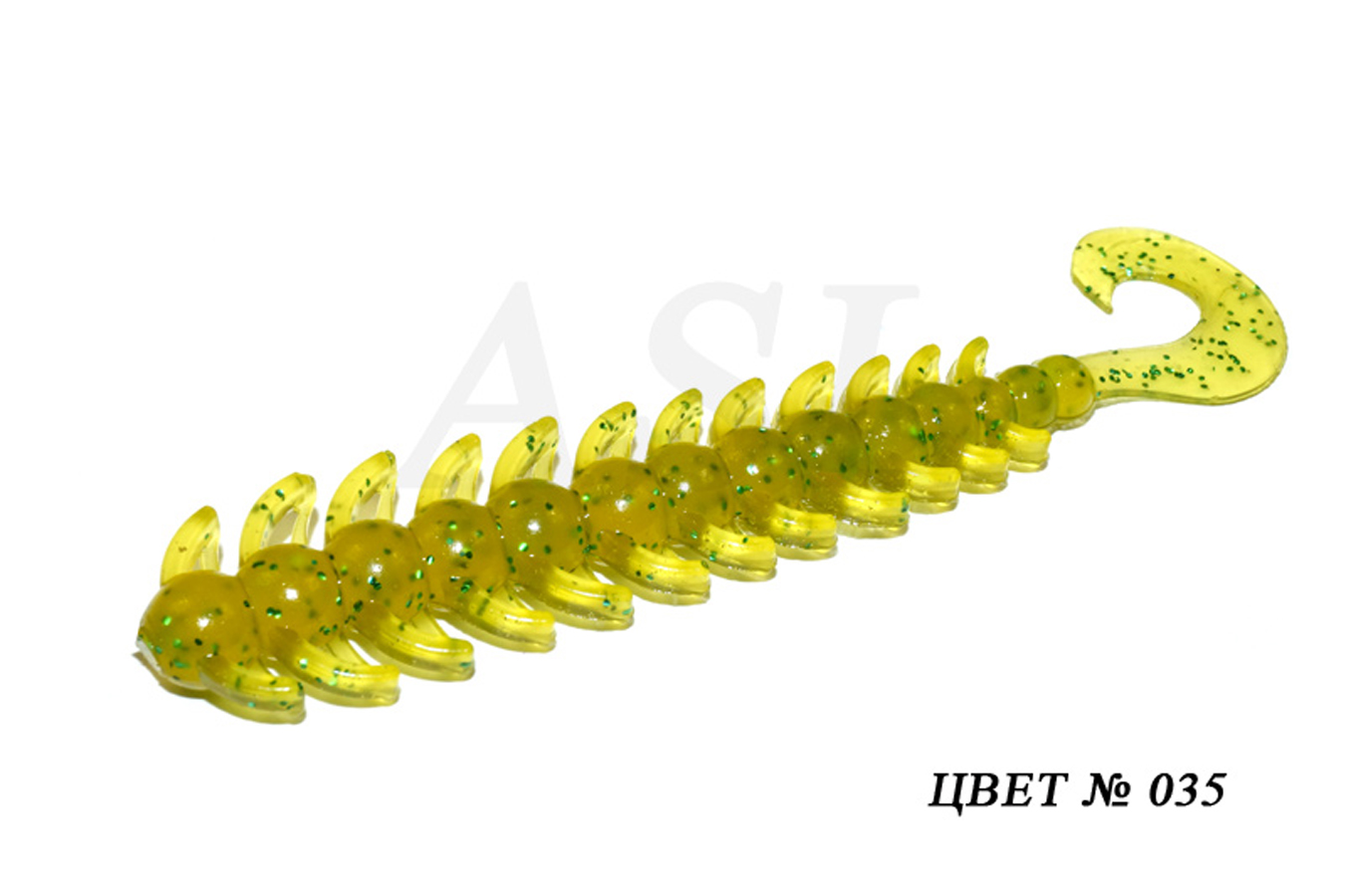 

Силиконовая приманка ASL Бакси цв. 035 L-12см 5шт/уп, Бакси