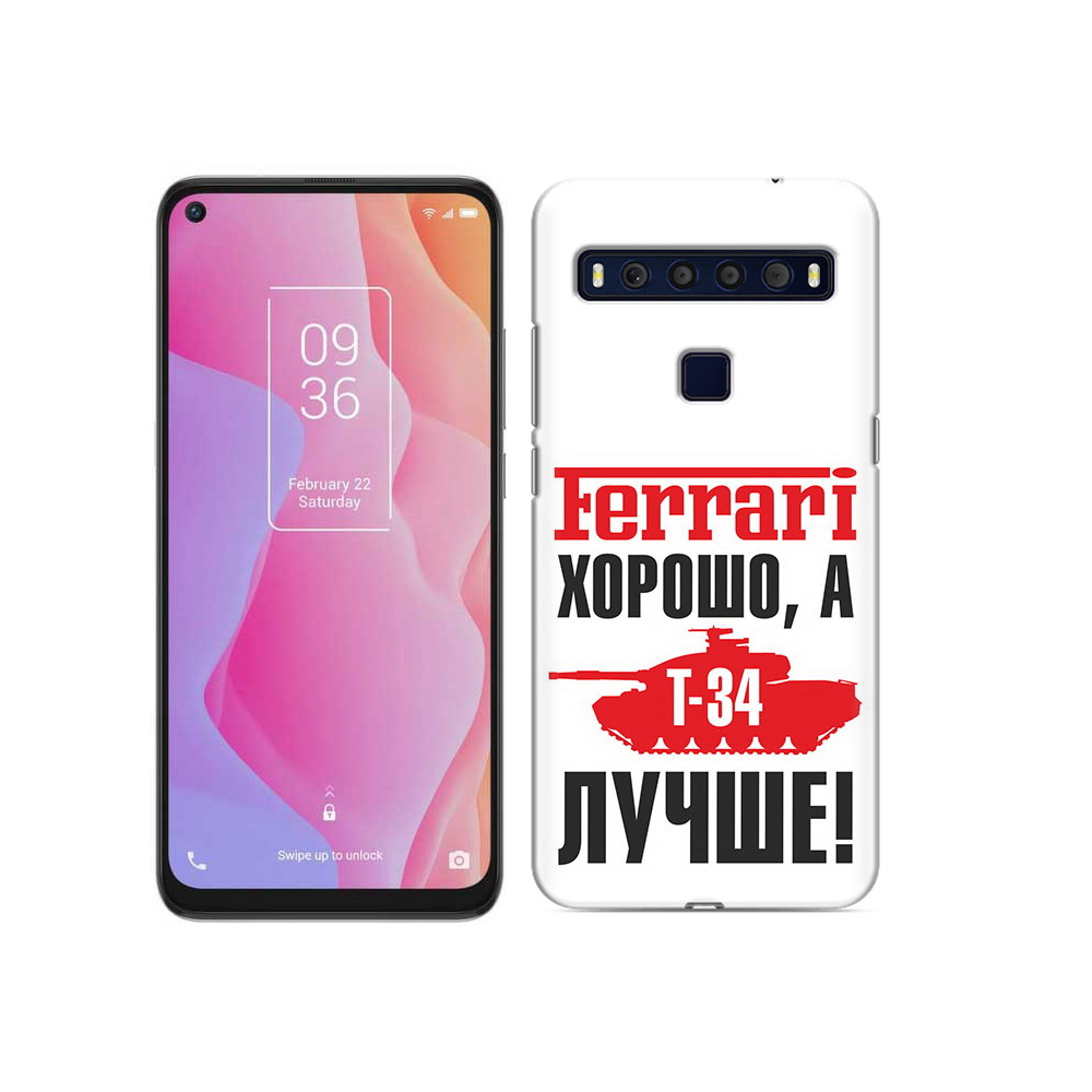 

Чехол MyPads Tocco для TCL 10L т 34 лучше, Прозрачный, Tocco