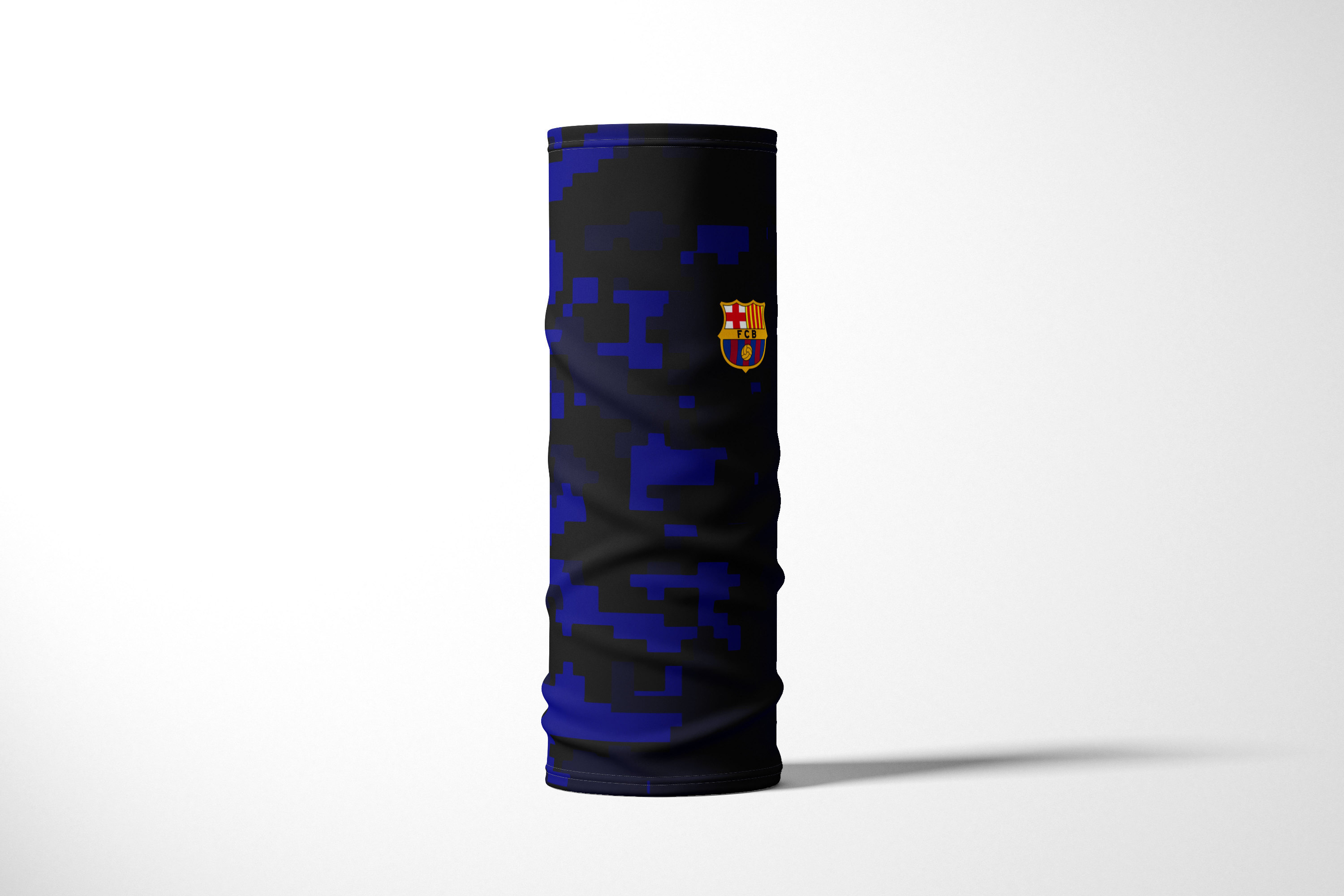 

Бандана / Бафф / Снуд-трансформер / Футбол / Barcelona FC Barca 2018 Military Sport, Черный;синий, BBuffVM_VM1393797