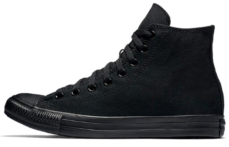 

Кеды унисекс Converse Chuck Taylor All Star Mono Canvas Hi черные 35 EU, Черный, Chuck Taylor All Star Mono Canvas Hi