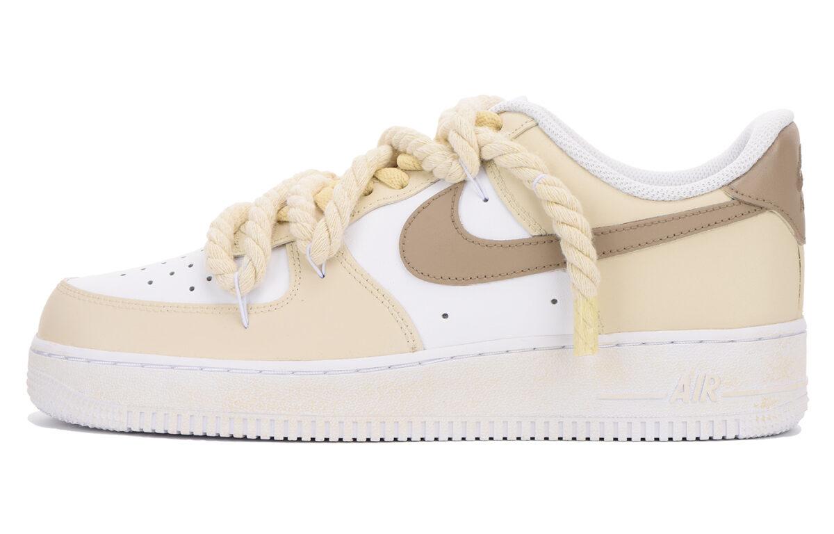 

Кеды унисекс Nike Air Force 1 Low LE GS белые 38.5 EU, Белый, Air Force 1 Low LE GS