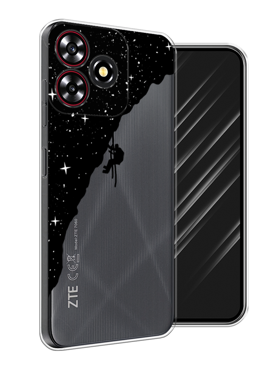 

Чехол Awog на ZTE Blade V50 Smart "Скалолаз в космосе", Черный;белый;бежевый, 136550-1