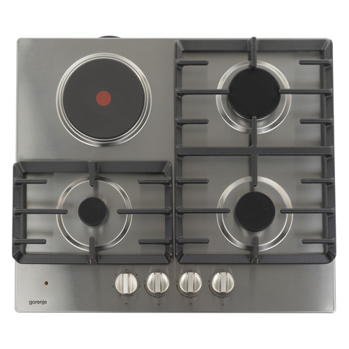 Встраиваемая комбинированная панель Gorenje GE681X, независимая, нержавеющая сталь