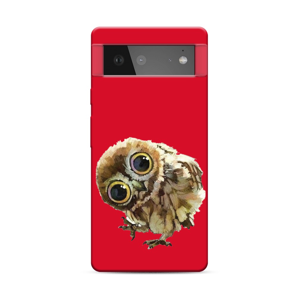

Чехол Awog на Google Pixel 6 "Любопытный совенок", Разноцветный, 270853-1