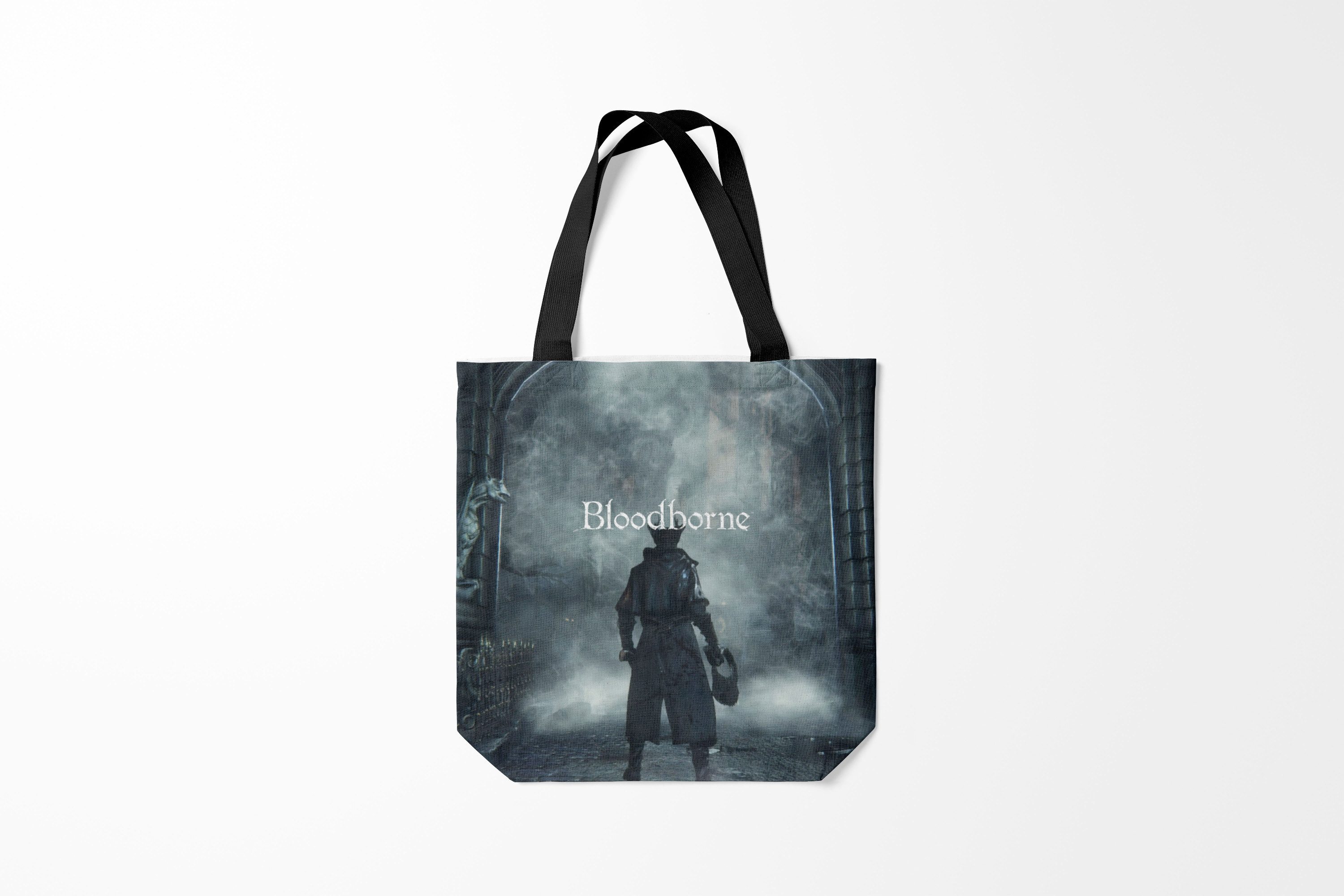 

Сумка шoппер унисекс Burnettie Bloodborne Bloodborne., серый, Bloodborne Bloodborne.
