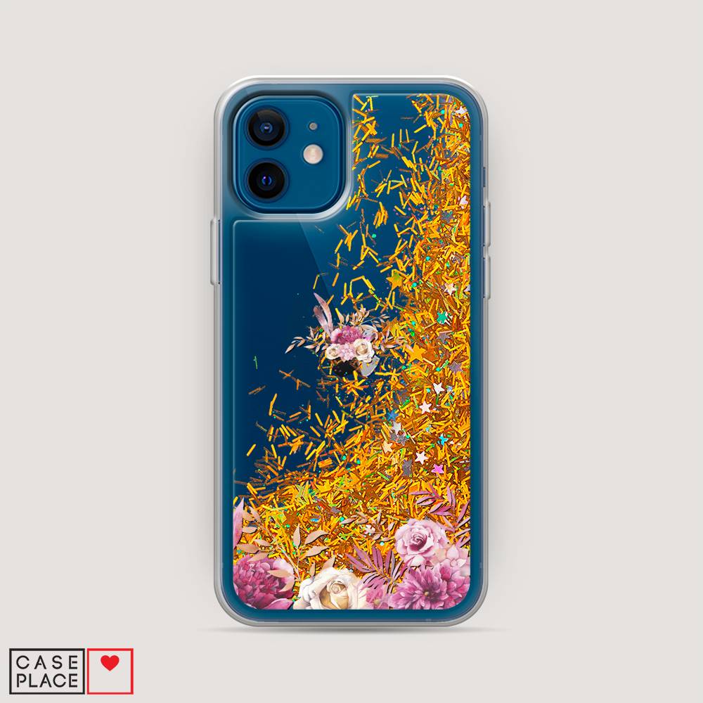

Чехол Awog на Apple iPhone 12 mini / Айфон 12 mini "Нежные розовые цветы", Разноцветный, 12690-1