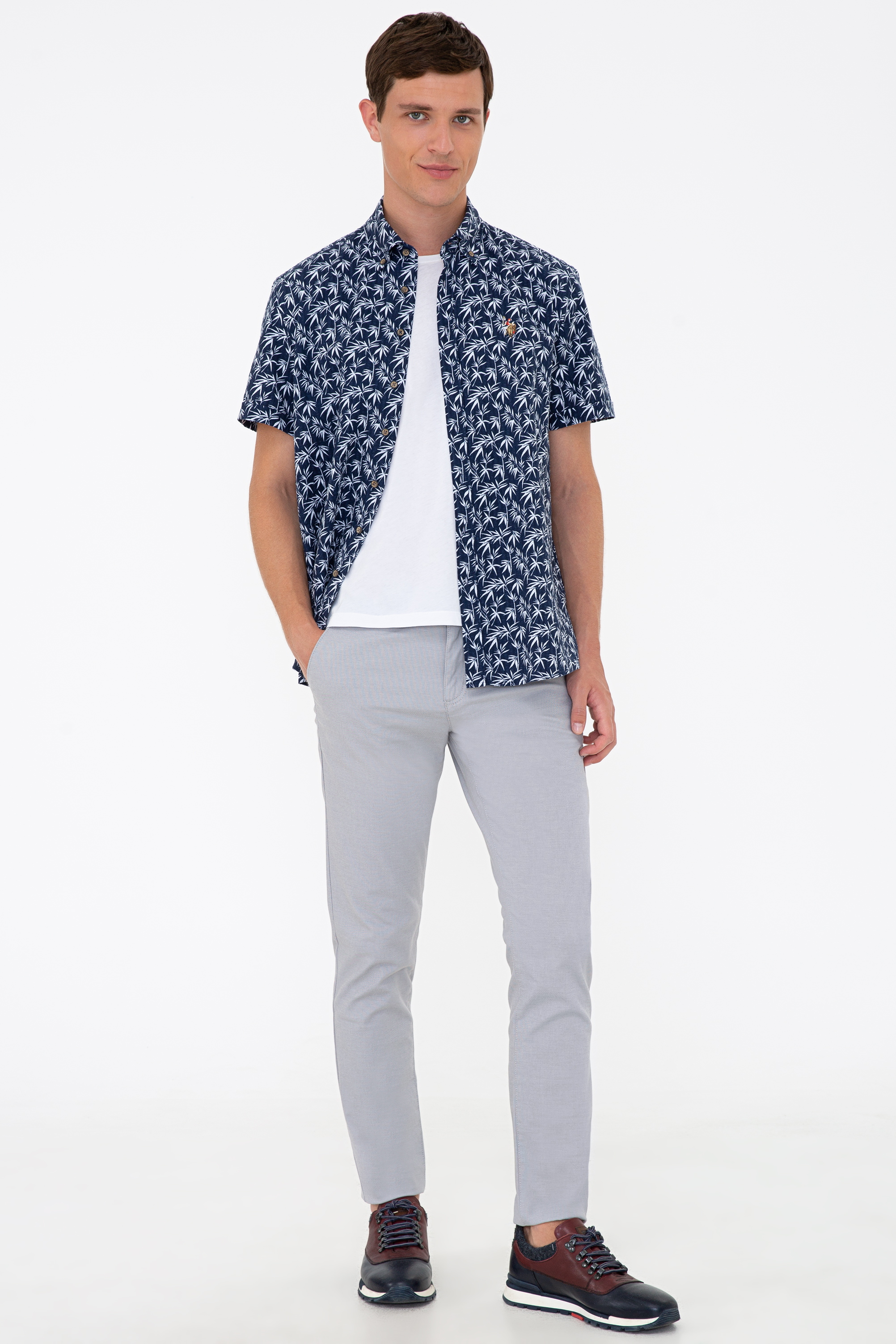 

Брюки мужские U.S. POLO Assn. G081SZ0780NAYAL серые 33, Серый, G081SZ0780NAYAL
