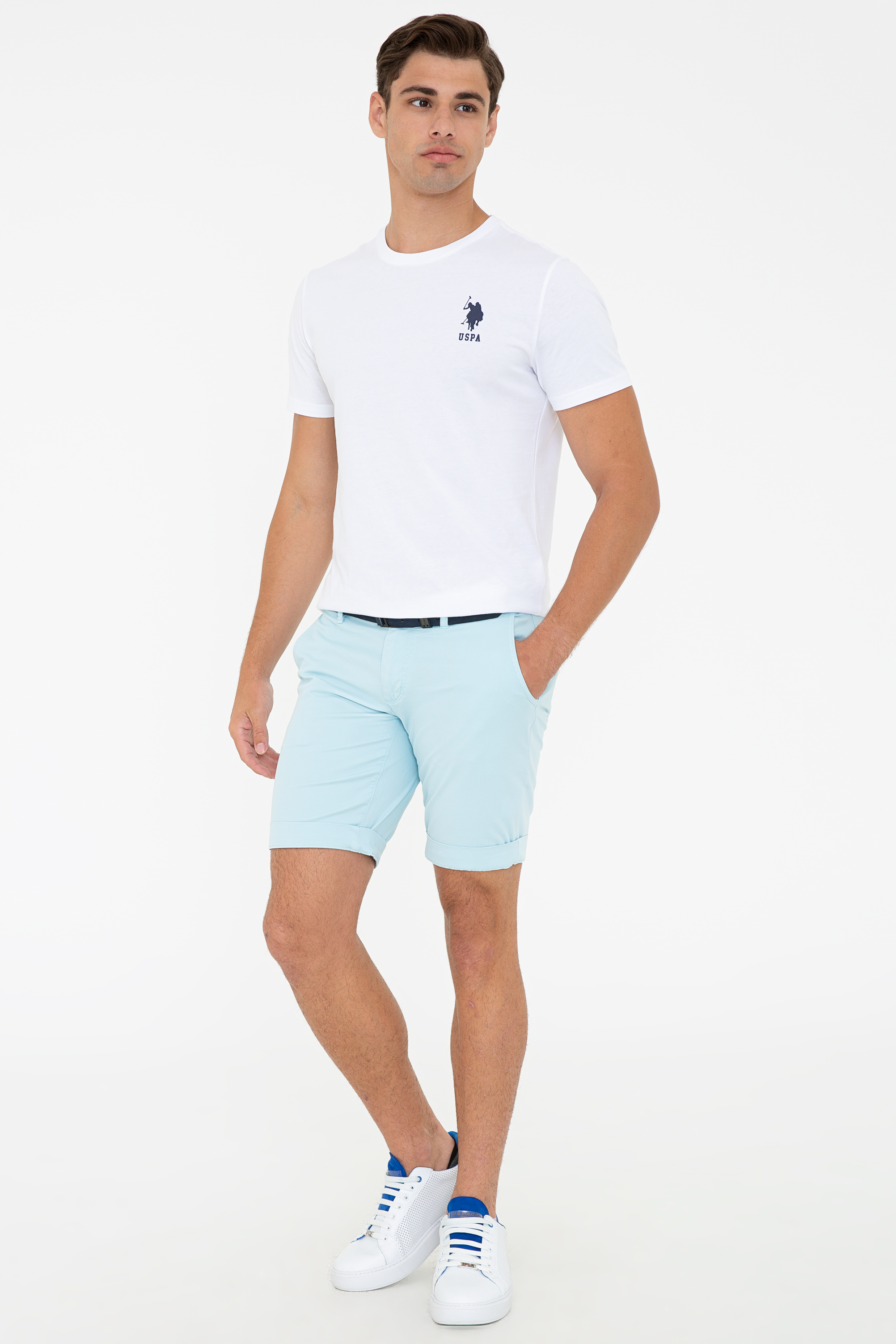 

Шорты мужские U.S. POLO Assn. G081SZ0310SLOPPY21Y голубые 29, G081SZ0310SLOPPY21Y