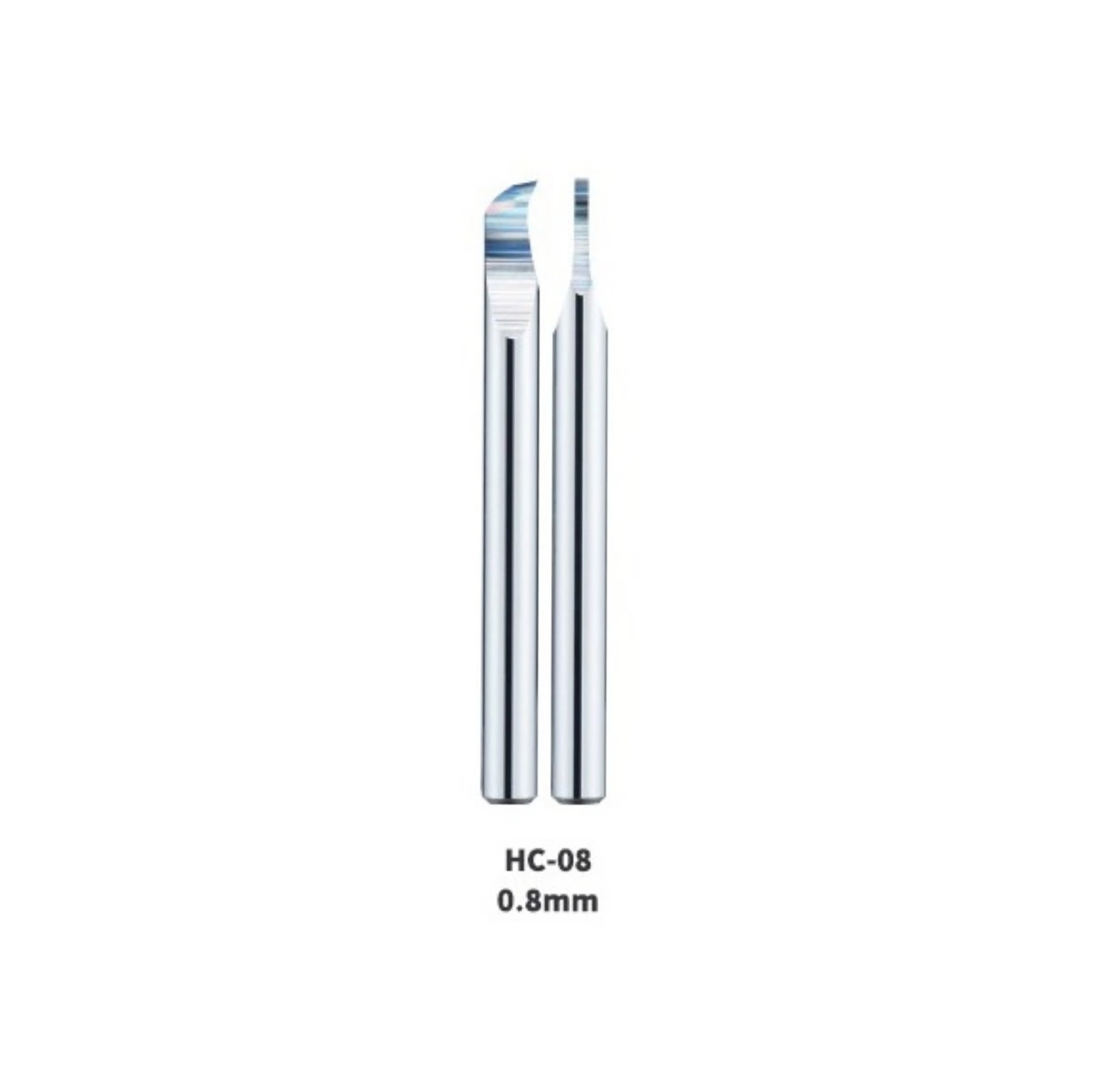 HC-08 DSPIAE Нажимной закруглённый нож из вольфрамовой стали, 0.8 мм
