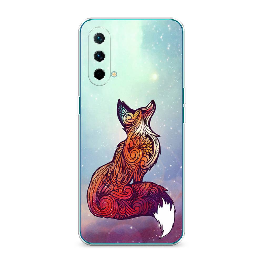 

Чехол Awog на OnePlus Nord CE / ВанПлас Nord CE "Лиса 1", Голубой;фиолетовый, 151850-1
