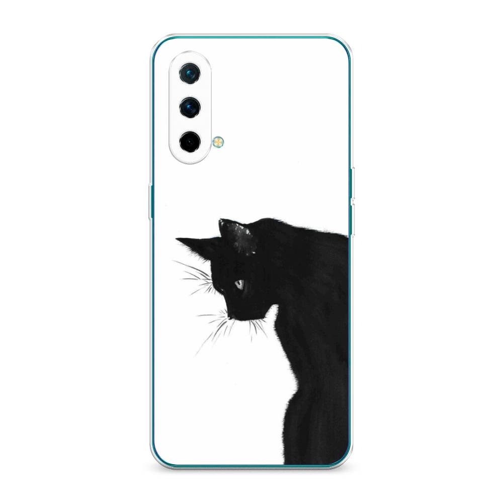 

Чехол Awog на OnePlus Nord CE / ВанПлас Nord CE "Black cat", Черный;белый, 151850-1