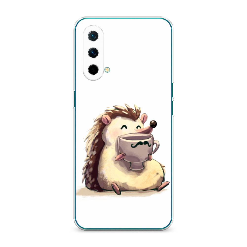 

Чехол Awog на OnePlus Nord CE / ВанПлас Nord CE "Еж кофеман", Белый;коричневый;бежевый, 151850-10