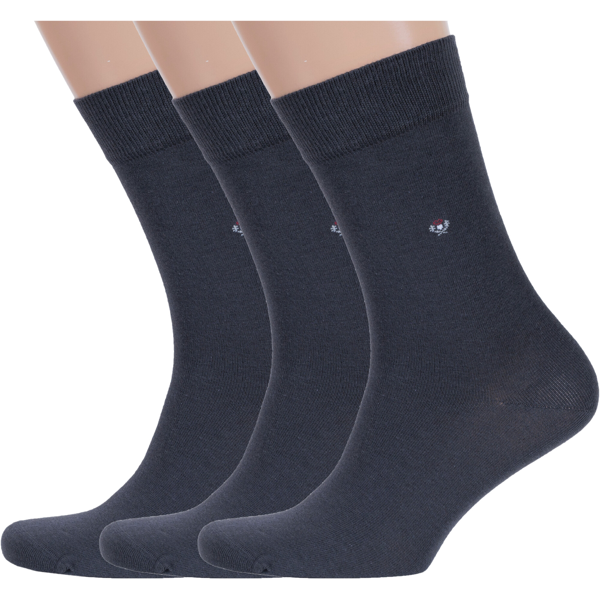 

Комплект носков мужских Rusocks 3-М-197 серых 29, 3 пары, 3-М-197