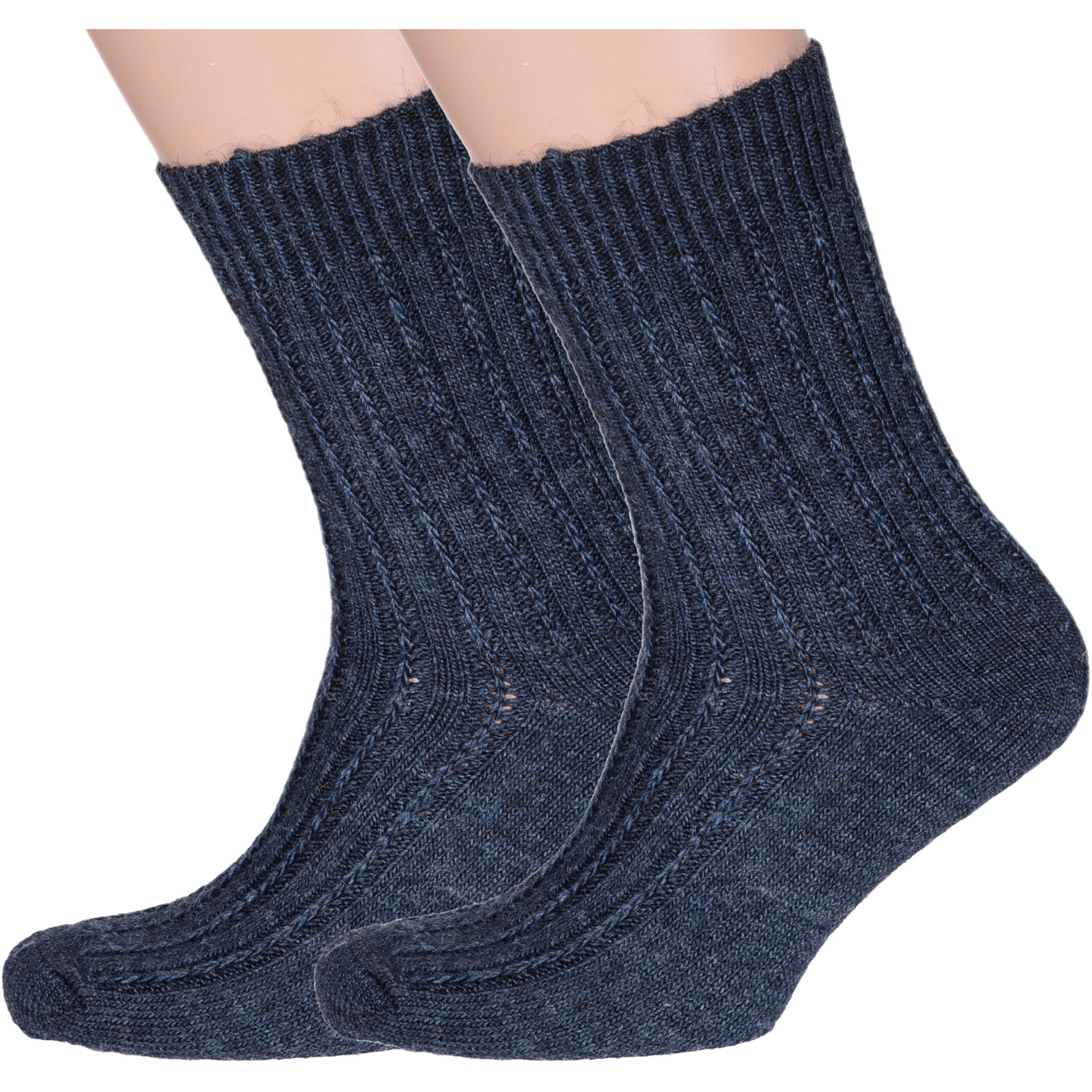 

Комплект носков мужских Rusocks 2-М-590 синих 29, Синий, 2-М-590