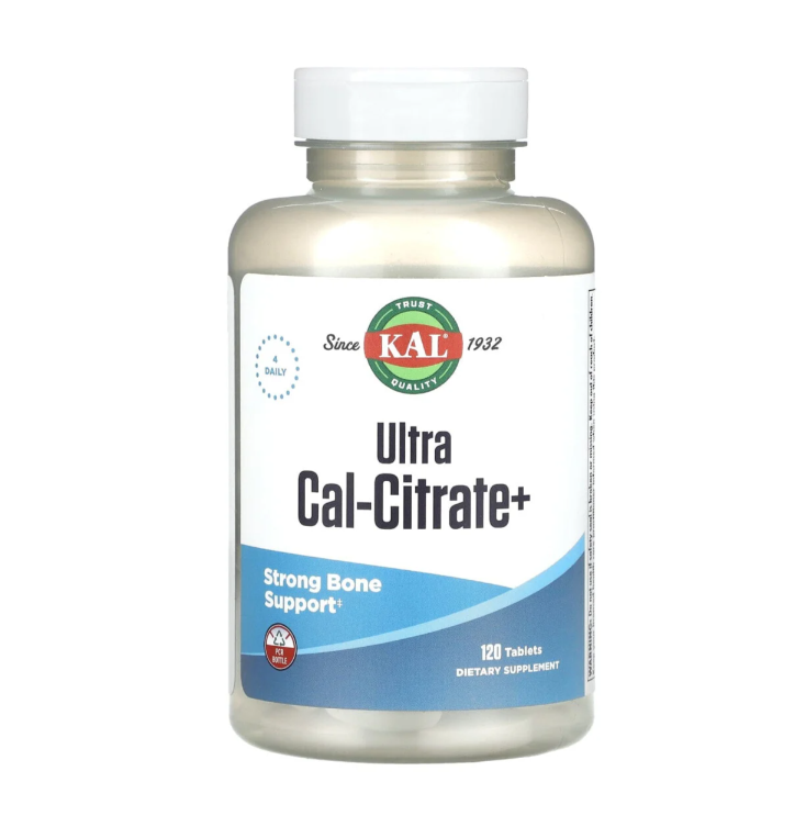 Ultra Cal-Citrate+ KAL таблетки 120 шт.