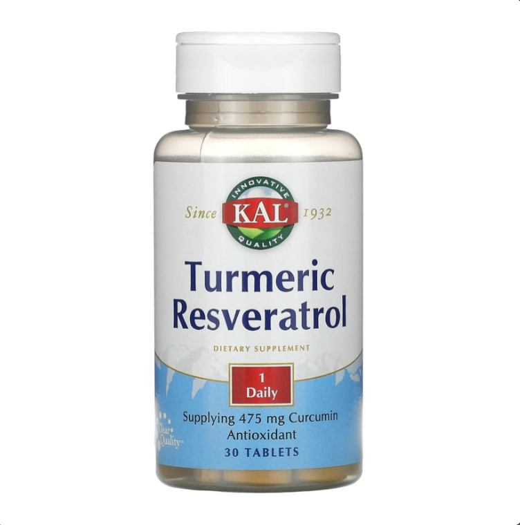 Turmeric Resveratrol KAL таблетки 30 шт.