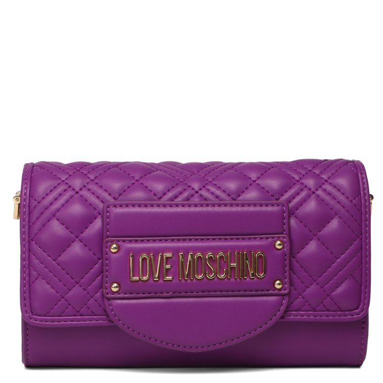

Сумка женская Love Moschino JC4054PP SS24 фиолетовая, Фиолетовый, JC4054PP SS24