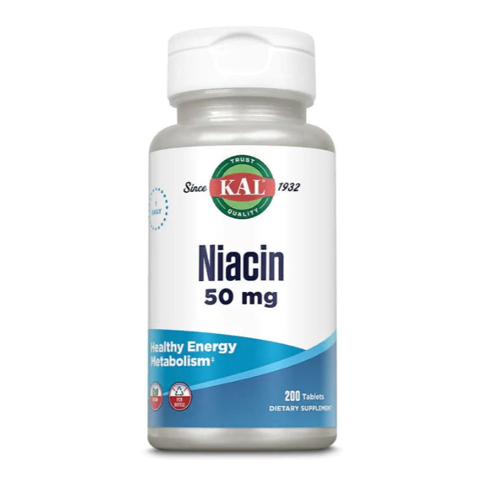 Niacin KAL таблетки 50 мг 200 шт.