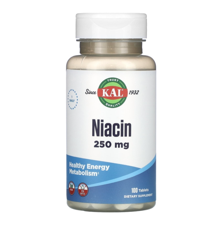 Niacin KAL таблетки 250 мг 100 шт.