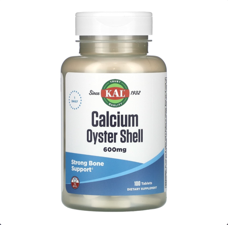 Calcium Oyster Shell KAL таблетки 600 мг 100 шт.