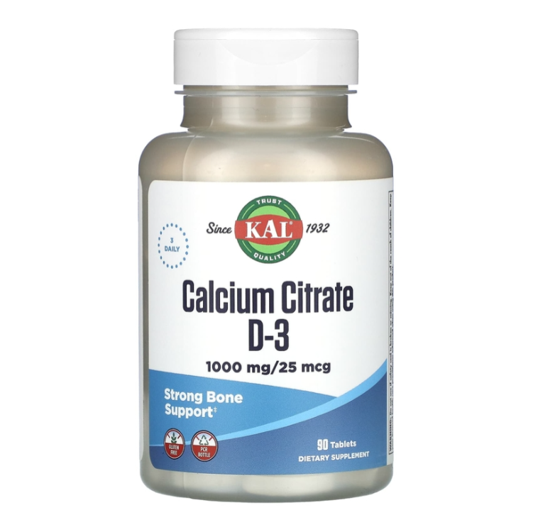 Calcium Citrate D-3 1000 KAL таблетки 1000 мг 90 шт.