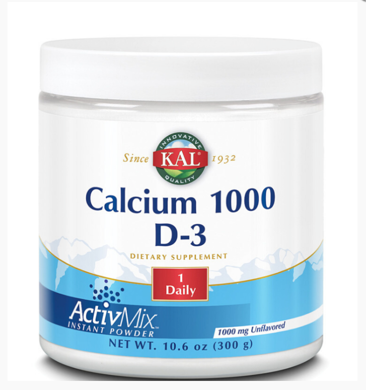 Calcium 1000 D-3 KAL ActivMix порошок банка 1000 мг 300 г