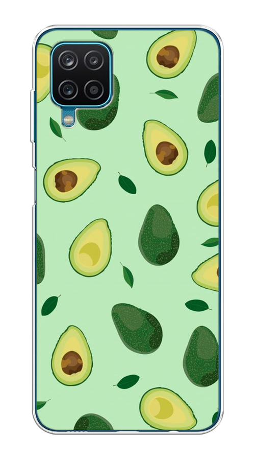 

Чехол на Samsung Galaxy A12/M12 "Blue avocado", Коричневый;зеленый, 2102650-1