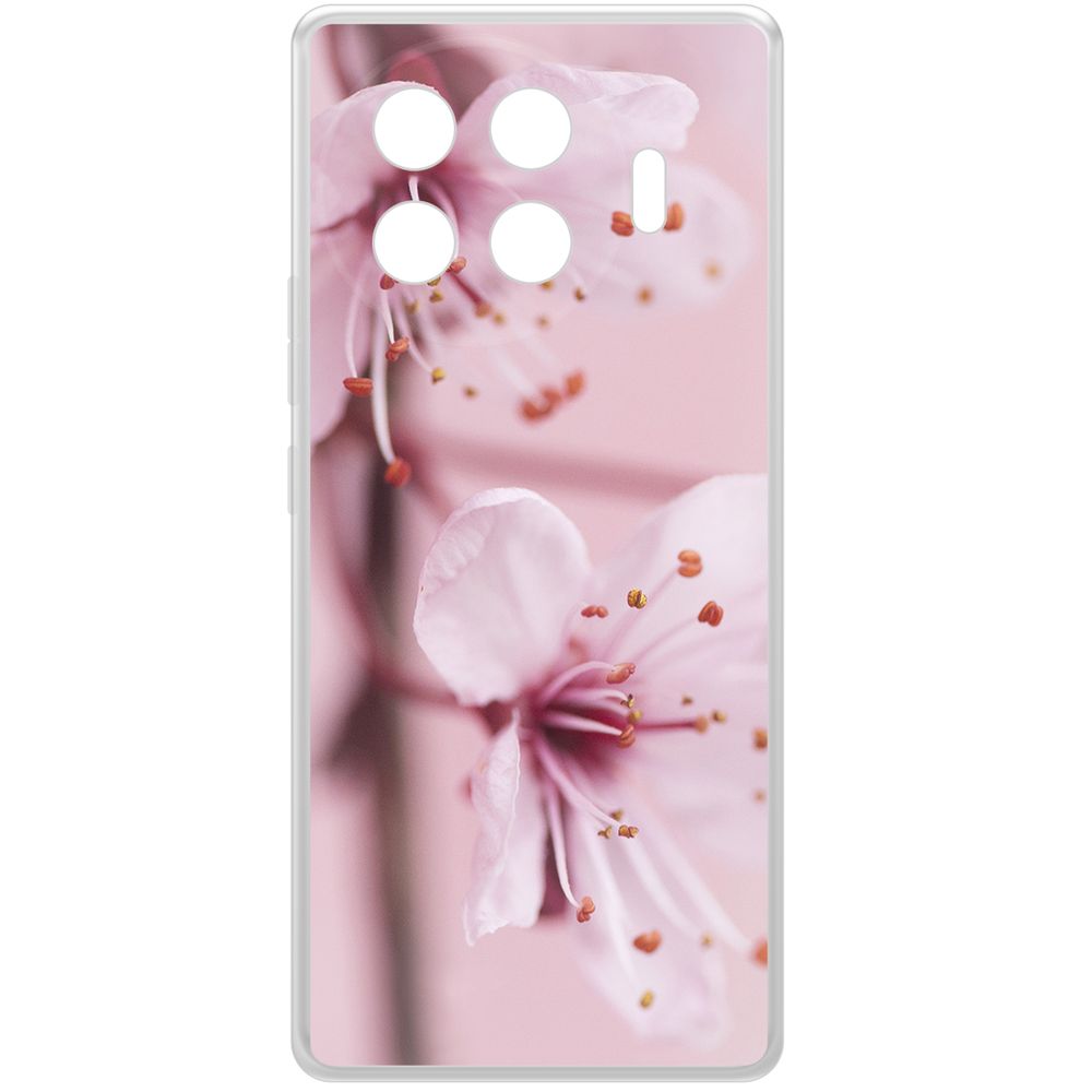 

Чехол-накладка Krutoff Clear Case Весна для TECNO Spark 20 Pro+, Прозрачный