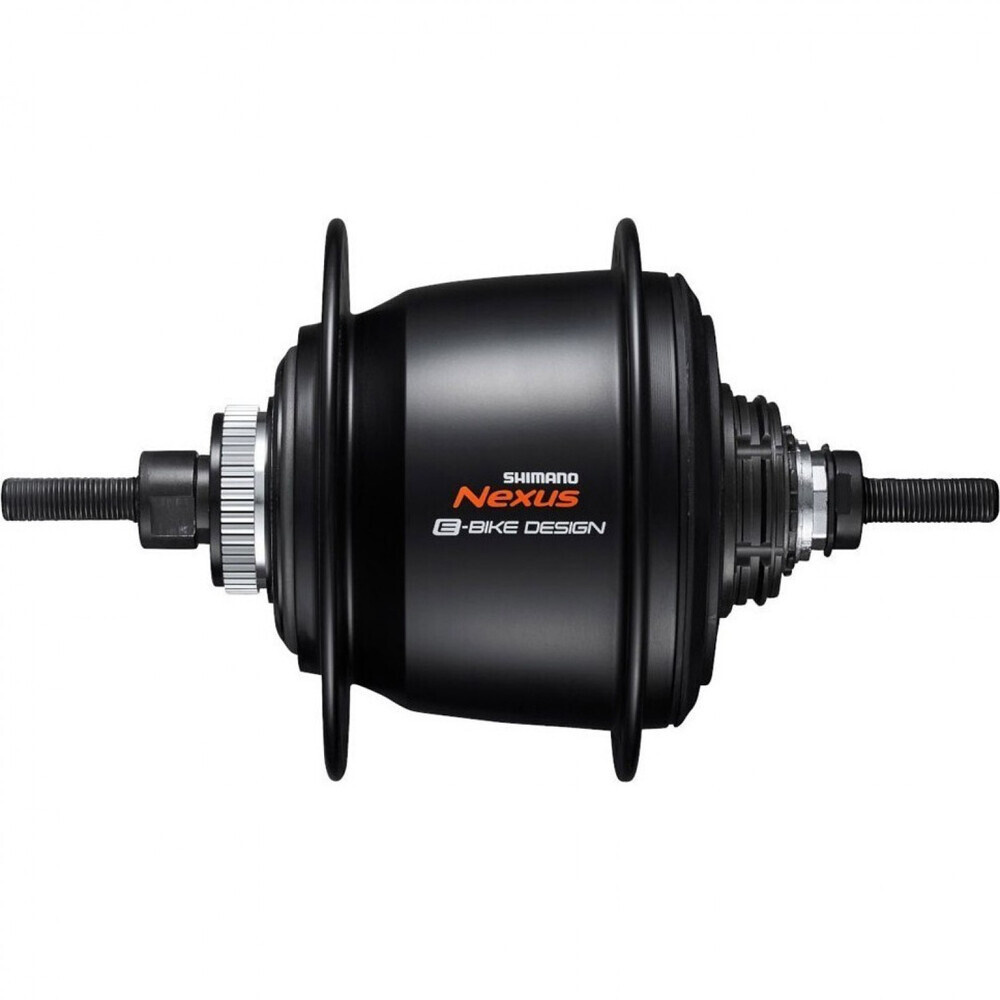 Втулка планетарная SHIMANO Nexus C6001, 36H, 8ск, OLD:132мм, роллер, черный, б/уп